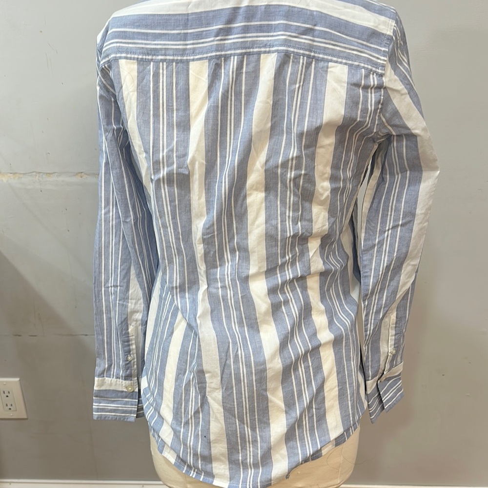 Banana republic career top up and down, stripes and ruffles - Picture 4 of 6
